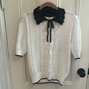 Knitted sweater loft, size medium